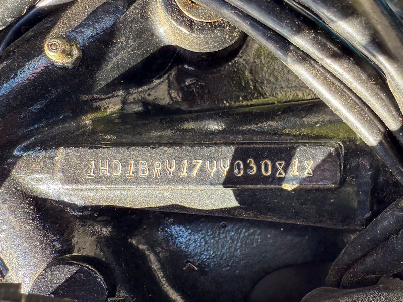 Harley-Davidson Motorcycle 2000 Harley-Davidson Softail Heritage Springer FLSTS Suede Green Rare Paint w/ Extras! $12,995