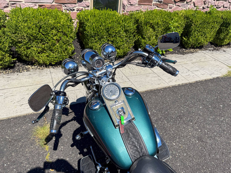 Harley-Davidson Motorcycle 2000 Harley-Davidson Softail Heritage Springer FLSTS Suede Green Rare Paint w/ Extras! $12,995