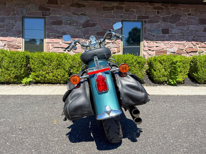 Harley-Davidson Motorcycle 2000 Harley-Davidson Softail Heritage Springer FLSTS Suede Green Rare Paint w/ Extras! $12,995