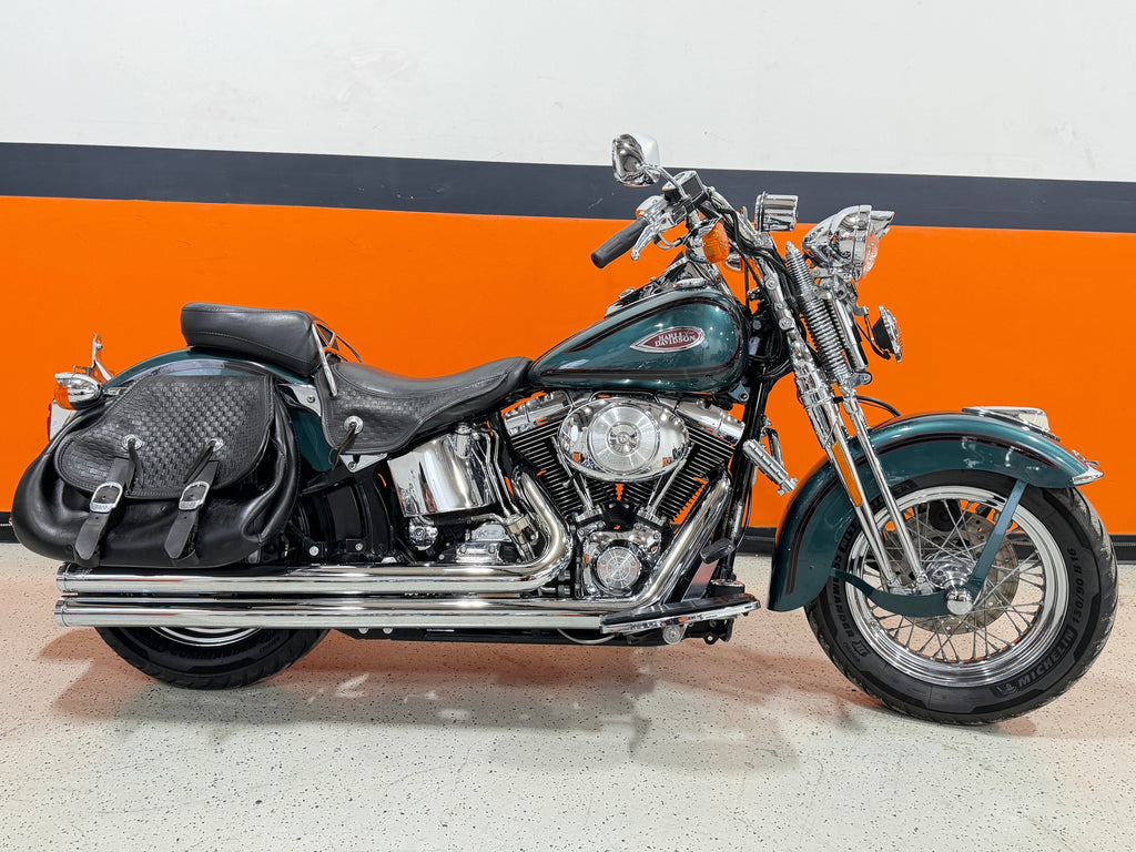 2000 Harley-Davidson Softail Heritage Springer FLSTS Suede Green