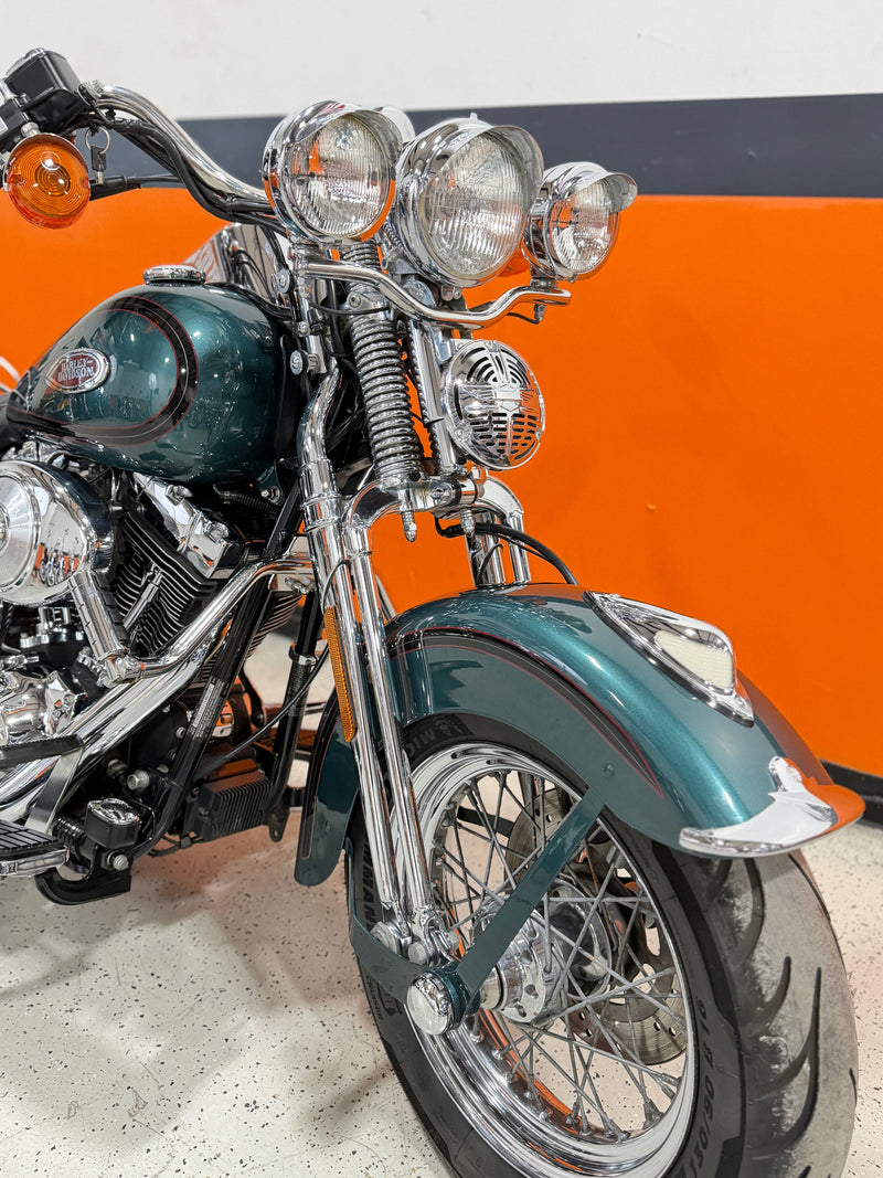2000 Harley-Davidson Softail Heritage Springer FLSTS Suede Green