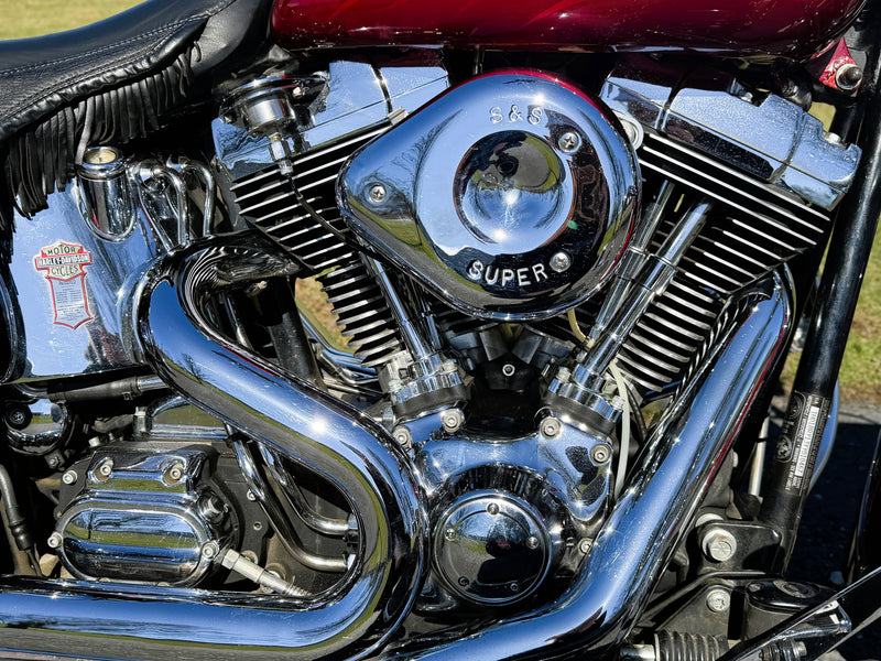 2000 Harley-Davidson Softail Heritage Springer FLSTS Zippers 124