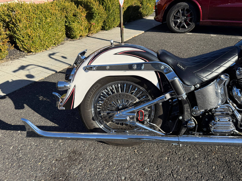 Harley-Davidson Motorcycle 2002 Harley-Davidson Softail Heritage Classic FLSTCI 100" S&S Kit Custom Paint Apes Fishtail Duals Many Extras! $9,995