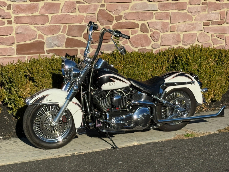 Harley-Davidson Motorcycle 2002 Harley-Davidson Softail Heritage Classic FLSTCI 100" S&S Kit Custom Paint Apes Fishtail Duals Many Extras! $9,995