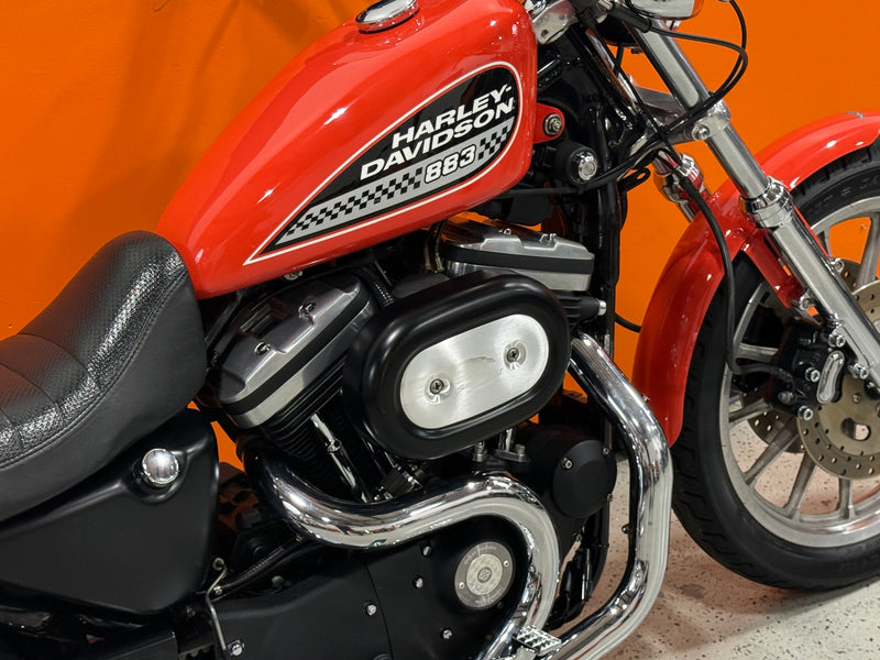 2003 Harley-Davidson 883R Sportster XL883R Racing Orange 100th