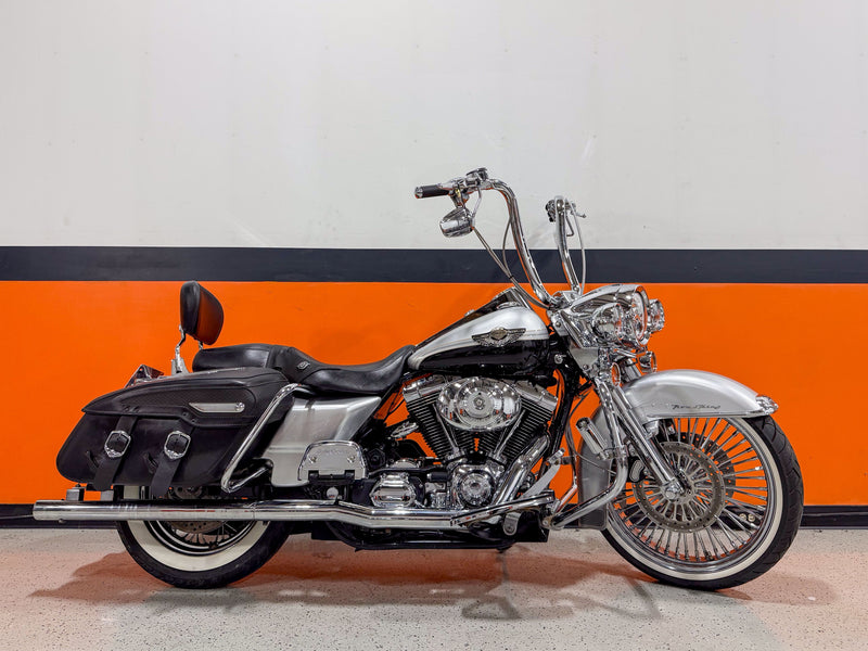 Harley-Davidson Motorcycle 2003 Harley-Davidson Road King Classic FLHRCI 100th Anniversary 2-Tone Apes 21" Fat Spoke Wheel Many Extras! $9,995