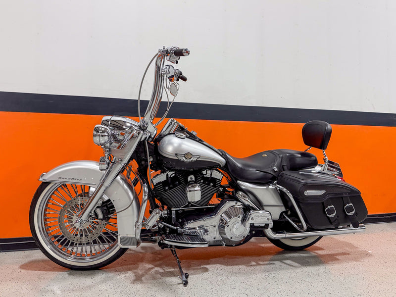 Harley-Davidson Motorcycle 2003 Harley-Davidson Road King Classic FLHRCI 100th Anniversary 2-Tone Apes 21" Fat Spoke Wheel Many Extras! $9,995