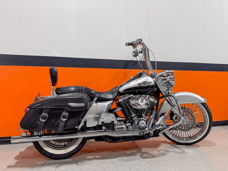 Harley-Davidson Motorcycle 2003 Harley-Davidson Road King Classic FLHRCI 100th Anniversary 2-Tone Apes 21" Fat Spoke Wheel Many Extras! $9,995