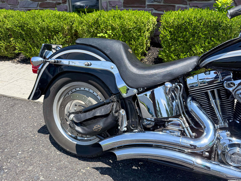 Harley-Davidson Motorcycle 2003 Harley-Davidson Softail Fatboy Fat Boy FLSTF 100th Anniversary w/ Extras! $8,995