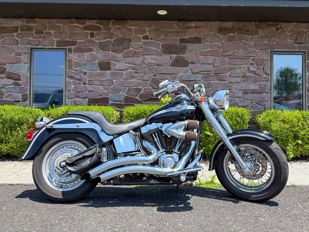 Harley-Davidson Motorcycle 2003 Harley-Davidson Softail Fatboy Fat Boy FLSTF 100th Anniversary w/ Extras! $7,995
