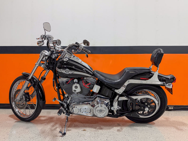 Harley-Davidson Motorcycle 2003 Harley-Davidson Softail Standard FXST 100th Anniversary One Owner w/ Many Upgrades! Only 6,414 Miles! $7,995