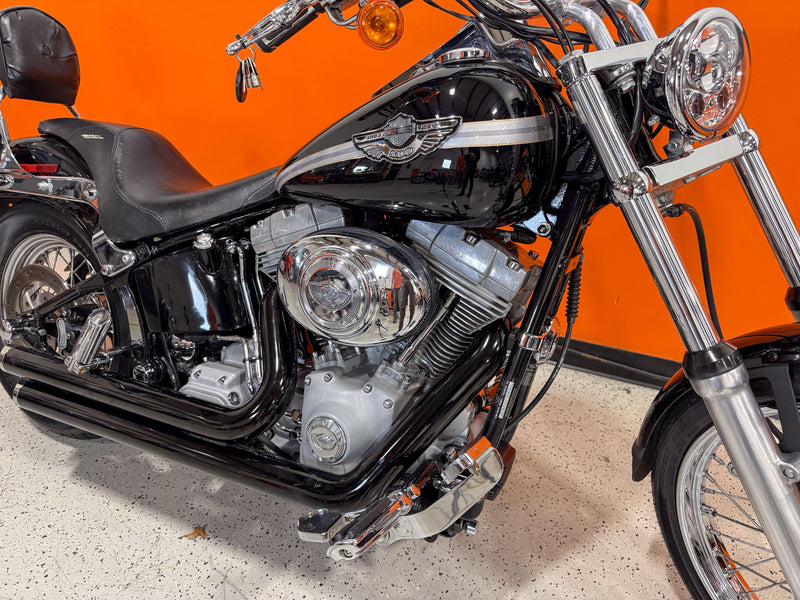 Harley-Davidson Motorcycle 2003 Harley-Davidson Softail Standard FXST 100th Anniversary One Owner w/ Many Upgrades! Only 6,414 Miles! $7,995