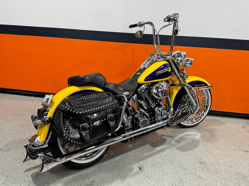 Harley-Davidson Motorcycle 2004 Harley-Davidson Heritage Softail Classic Cholo Style FLSTCI Rare Two-Tone Paint Combo! $8,995