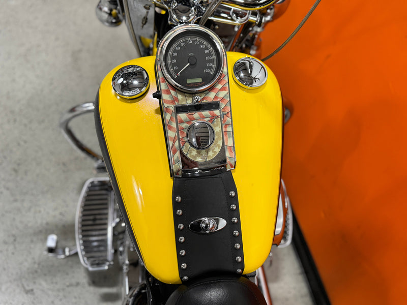 Harley-Davidson Motorcycle 2004 Harley-Davidson Heritage Softail Classic Cholo Style FLSTCI Rare Two-Tone Paint Combo! $8,995