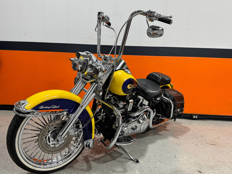 Harley-Davidson Motorcycle 2004 Harley-Davidson Heritage Softail Classic Cholo Style FLSTCI Rare Two-Tone Paint Combo! $8,995