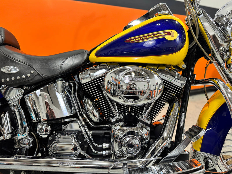 Harley-Davidson Motorcycle 2004 Harley-Davidson Heritage Softail Classic Cholo Style FLSTCI Rare Two-Tone Paint Combo! $8,995