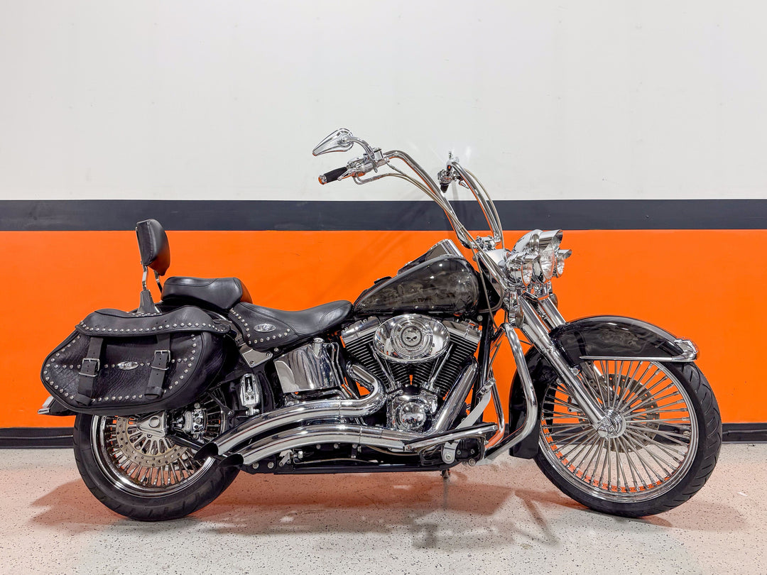 Davidson Softail Deluxe Harley Davidson Morocco Gold Pearl Paint