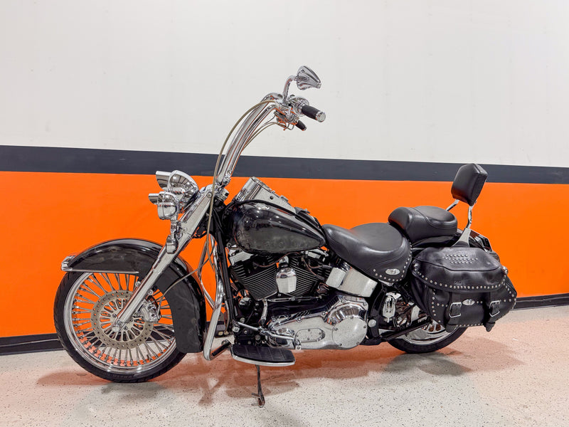 Harley-Davidson Motorcycle 2004 Harley-Davidson Heritage Softail Classic FLSTCI Custom Paint w/ Apes and Thousands in Extras! $10,995