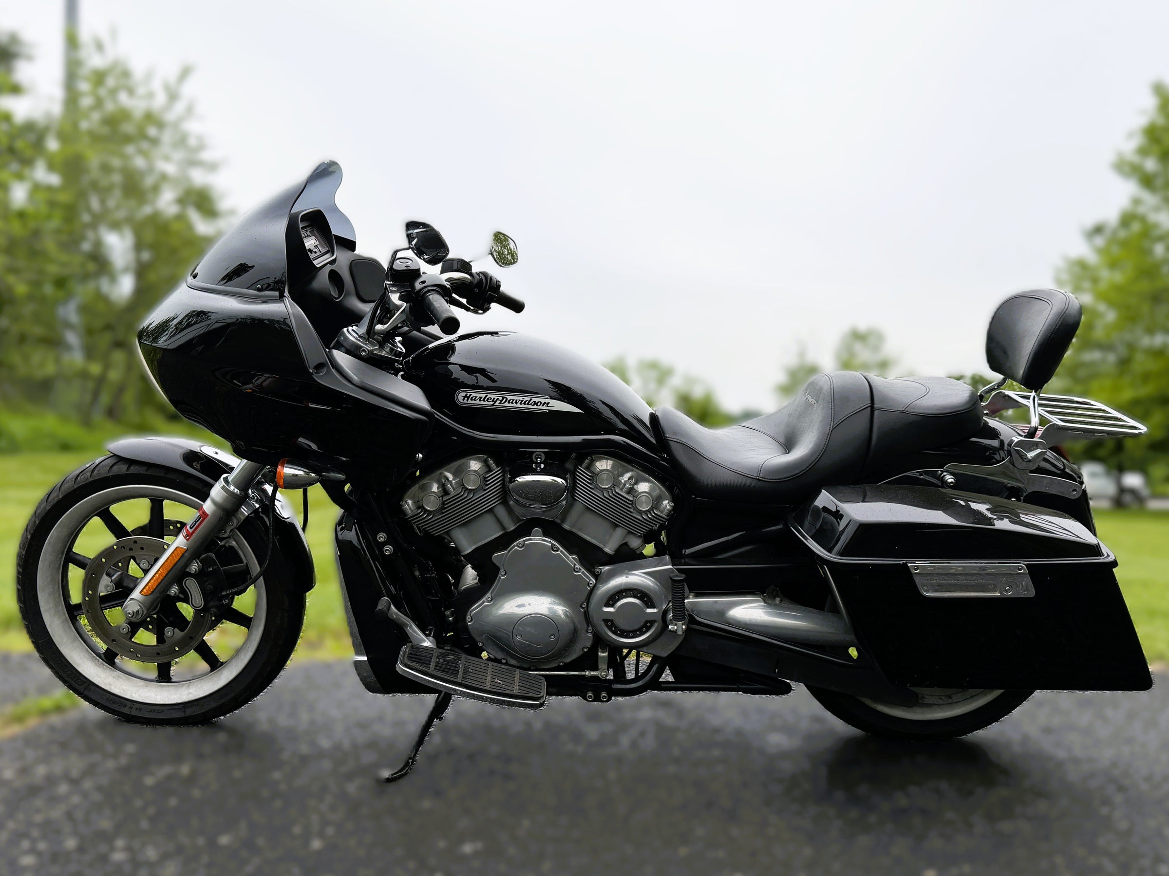 Vrscb 2004 Harley-Davidson V-Rod VROD VRSCB Only 12,100 Miles w/ Road Glide ...