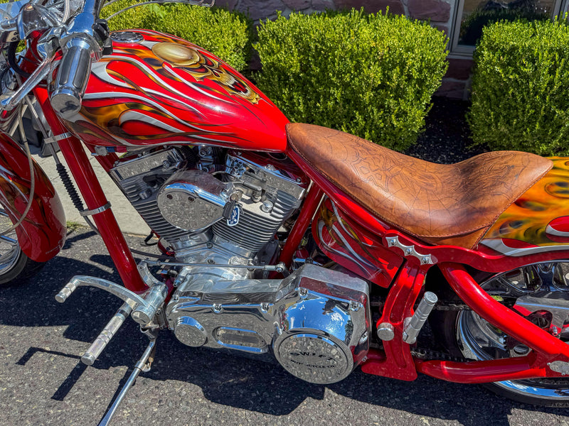 Harley-Davidson Motorcycle 2004 Swift Tormentor 240 Tire Pro-Street Softail Chopper S&S 113" RSD Low Miles Runs Great! $12,995