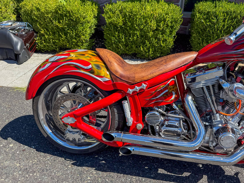 Harley-Davidson Motorcycle 2004 Swift Tormentor 240 Tire Pro-Street Softail Chopper S&S 113" RSD Low Miles Runs Great! $12,995