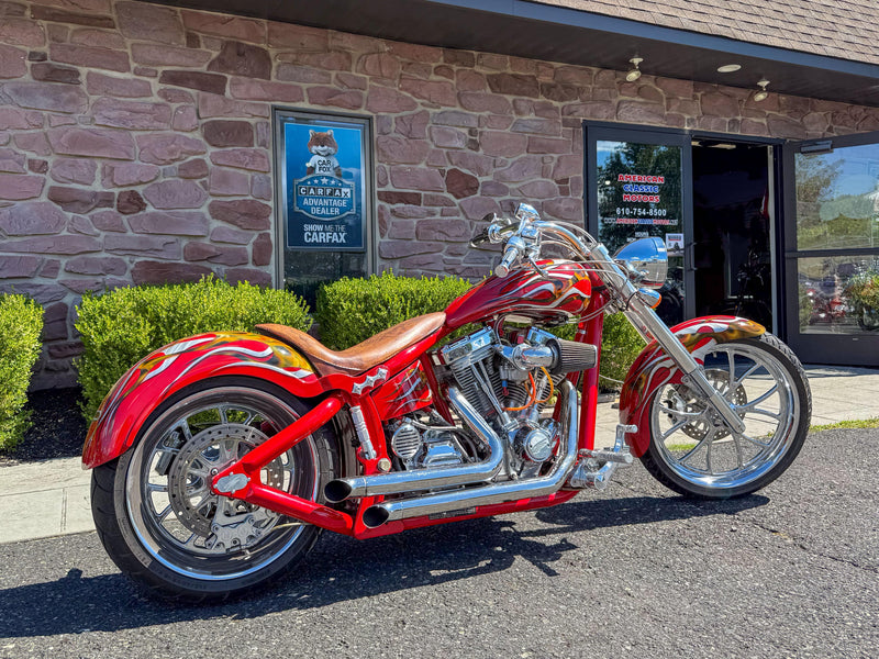 Harley-Davidson Motorcycle 2004 Swift Tormentor 240 Tire Pro-Street Softail Chopper S&S 113" RSD Low Miles Runs Great! $12,995