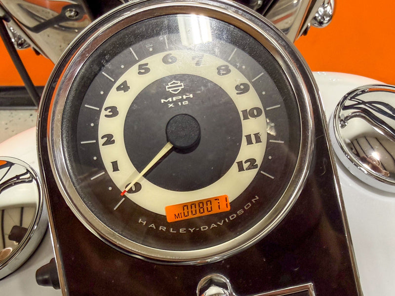 Harley-Davidson Motorcycle 2006 Harley-Davidson Softail Deluxe FLSTN, Leather Bags, Beautiful Chrome, and 8K Miles! $9,995