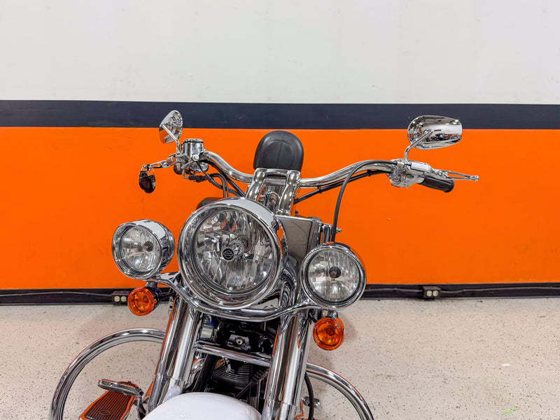 Harley-Davidson Motorcycle 2006 Harley-Davidson Softail Deluxe FLSTN, Leather Bags, Beautiful Chrome, and 8K Miles! $9,995