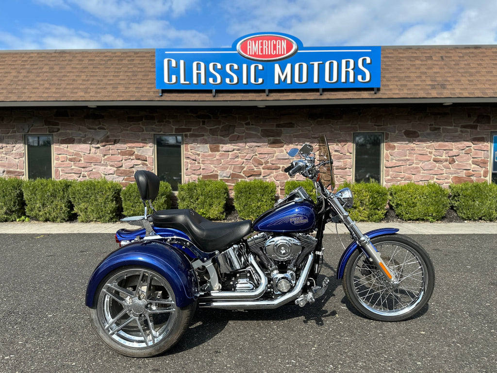 Harley-Davidson Motorcycle 2007 Harley-Davidson Softail Custom FXSTC Independent Suspension Trike! Only 16,025 Miles! Extras! $14,995