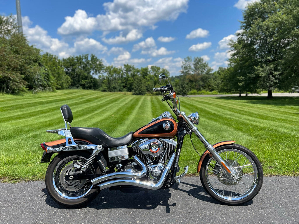 Harley-Davidson Motorcycle 2008 Harley-Davidson Dyna Wide Glide FXDWG 105th Anniversary Only 12,343 Miles - $7,995
