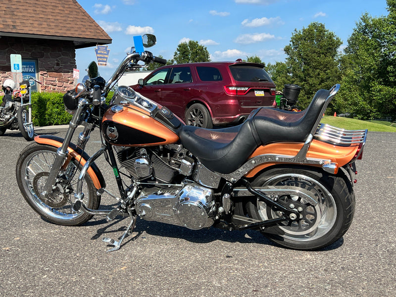 Harley-Davidson Motorcycle 2008 Harley-Davidson FXSTC Softail Custom 105th Anniversary Chrome Front End & Extras! $9,995