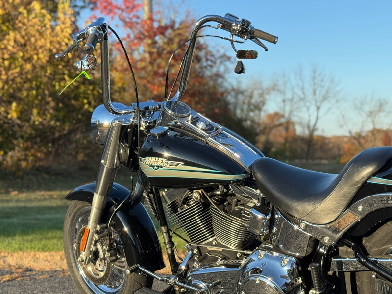 Harley-Davidson Motorcycle 2010 Harley-Davidson Softail Fatboy FLSTF Vivid Black w/ Extras & 18k Miles! $7,995