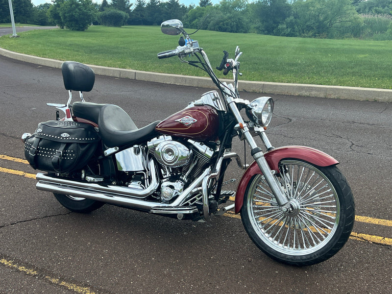 Harley-Davidson Motorcycle 2010 Harley-Davidson Softail Heritage Classic FLSTC w/ Mini Apes, 21" Wheel, Pipes, & Many Extras! One Owner! $7,995