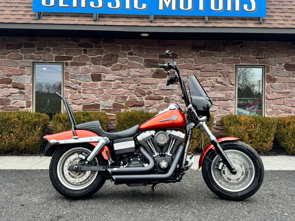 Harley-Davidson Motorcycle 2011 Harley-Davidson Dyna Fat Bob Fatbob FXDF Sedona Orange w/ Lost of Extras!! $6,995
