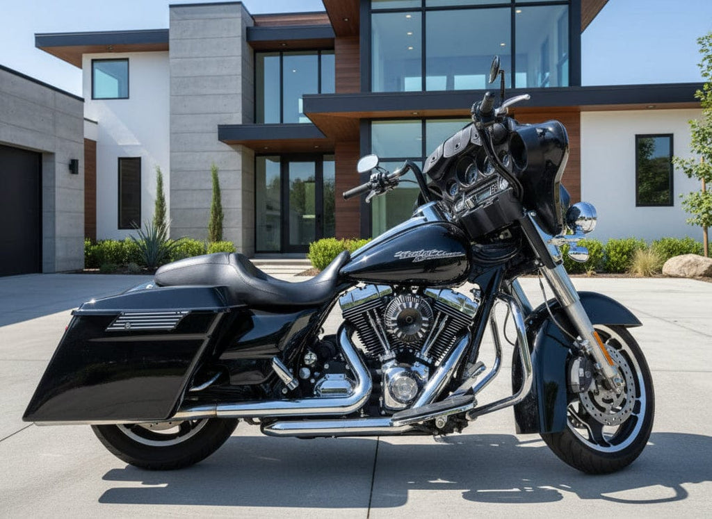 Harley Davidson Motorcycle 2011 Harley-Davidson Street Glide FLHX True Duals Apes Stretched Saddlebags $11,995 (In Transit)