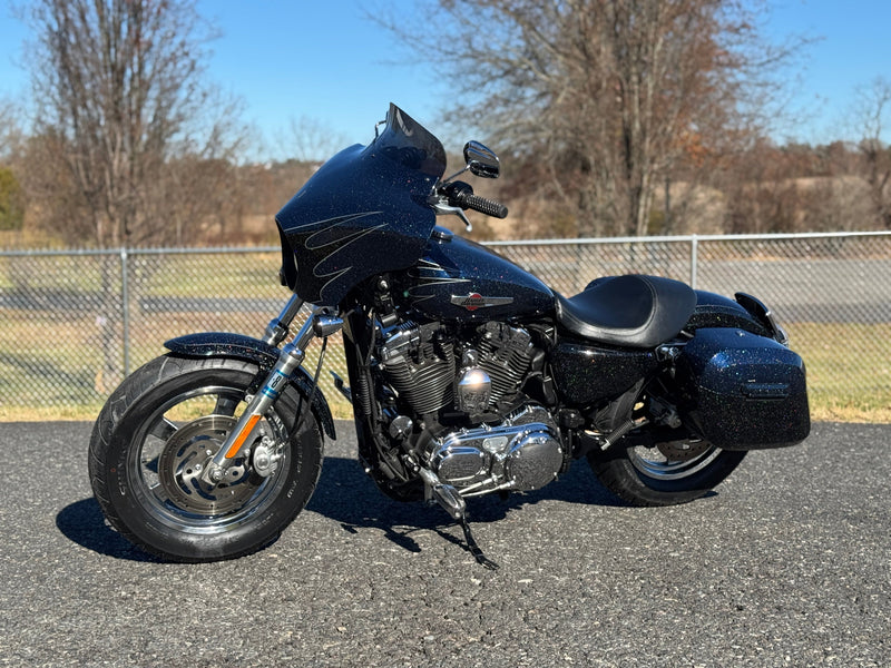 Harley-Davidson Motorcycle 2012 Harley-Davidson 1200 Sportster Custom XL1200C Only 9,678 Miles! w/ Extras $6,995