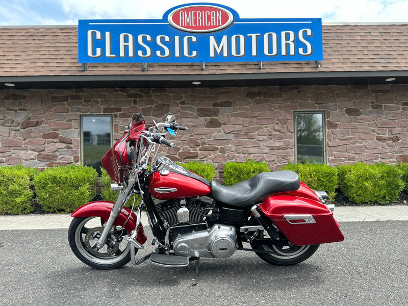 Harley-Davidson Motorcycle 2012 Harley-Davidson Dyna Switchback FLD 103" Bagger w/ Batwing Fairing, Mini Apes, & Many Extras! $8,495