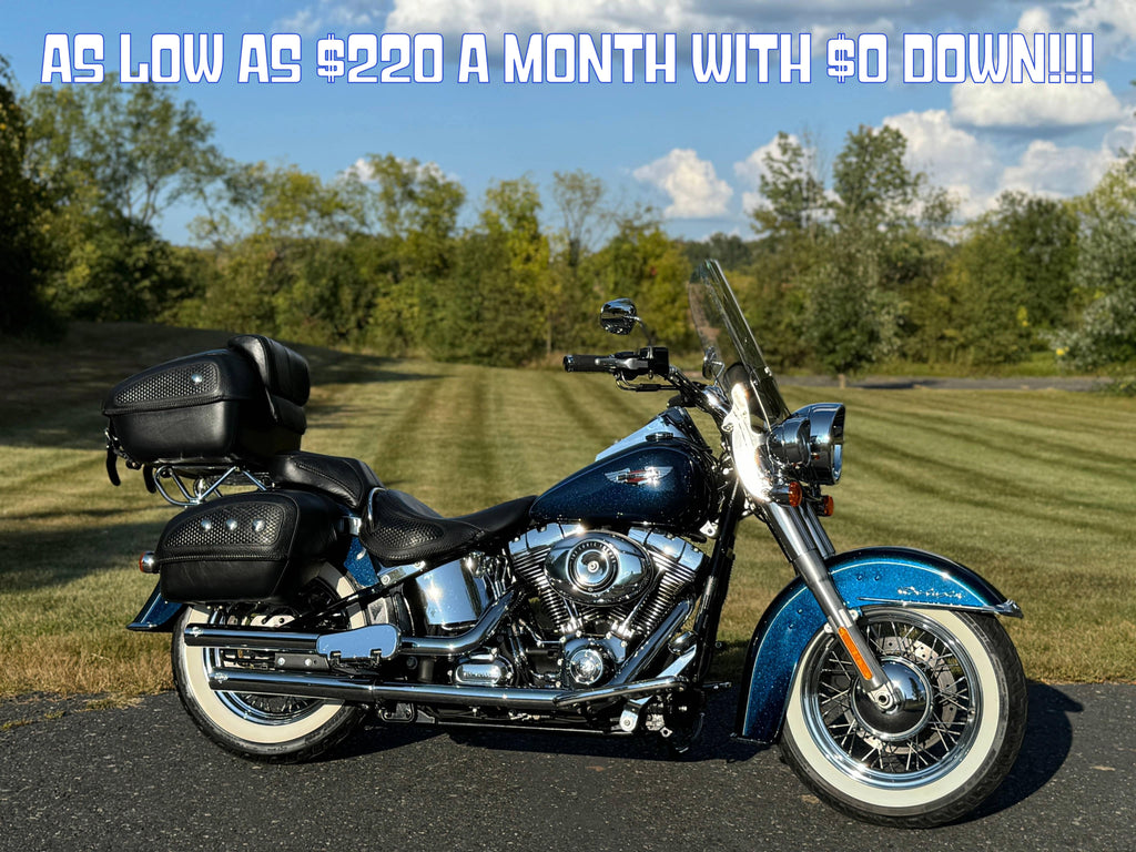 Harley-Davidson Motorcycle 2012 Harley-Davidson Softail Deluxe FLSTN 103 One-Owner w/ Upgrades &amp; Low Miles! $9,995