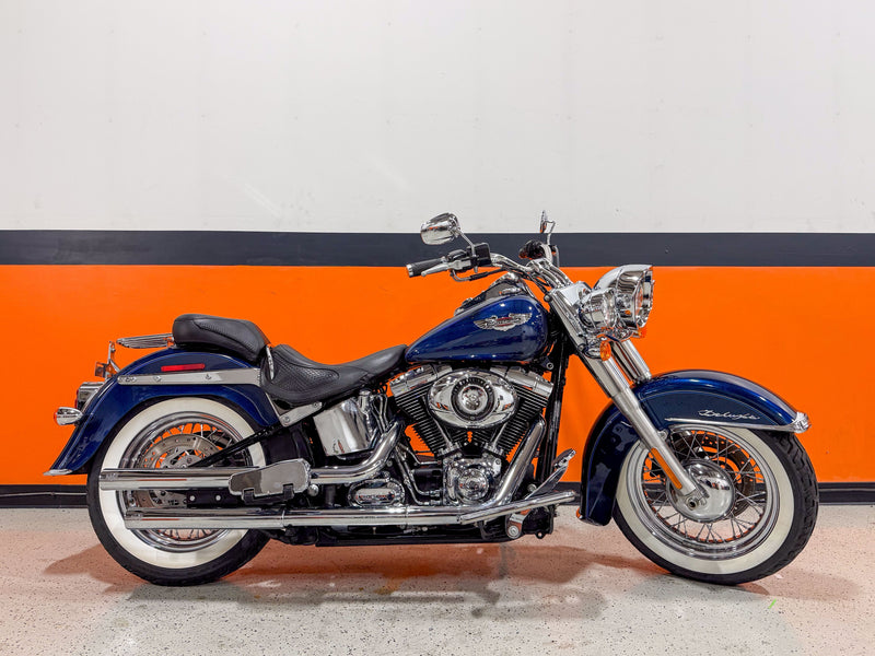 Harley-Davidson Motorcycle 2012 Harley-Davidson Softail Deluxe FLSTN 103 One-Owner w/ Upgrades & Low Miles! $9,995