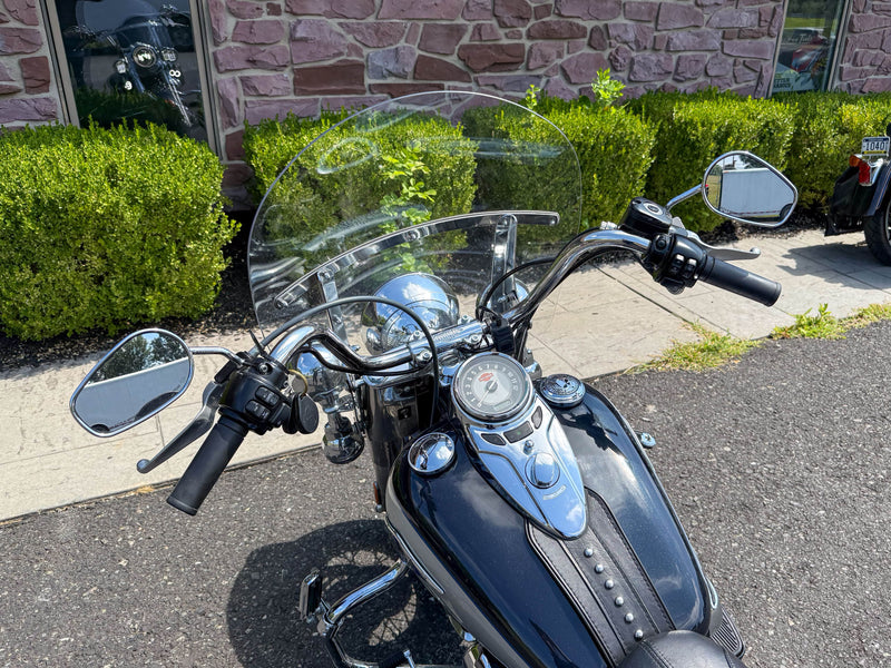 Harley-Davidson Motorcycle 2012 Harley-Davidson Softail Heritage Classic FLSTC 103" 6 Speed, Exhaust, LED's & Only 9K Miles! $10,995