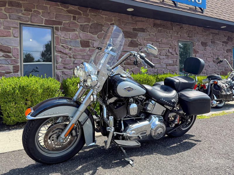 Harley-Davidson Motorcycle 2012 Harley-Davidson Softail Heritage Classic FLSTC 103" 6 Speed, Exhaust, LED's & Only 9K Miles! $10,995