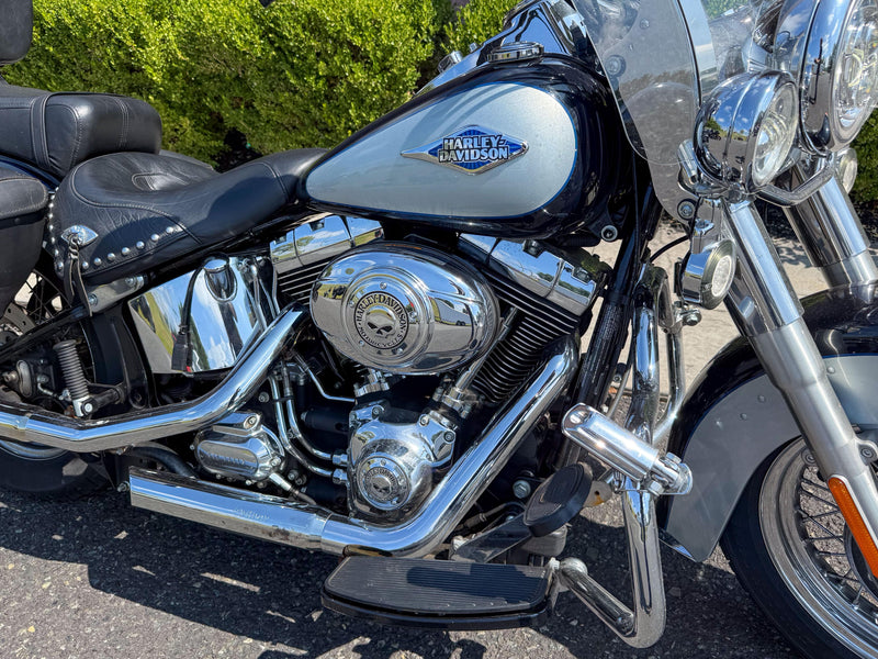 Harley-Davidson Motorcycle 2012 Harley-Davidson Softail Heritage Classic FLSTC 103" 6 Speed, Exhaust, LED's & Only 9K Miles! $10,995