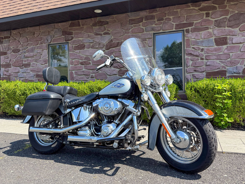 Harley-Davidson Motorcycle 2012 Harley-Davidson Softail Heritage Classic FLSTC 103" 6 Speed, Exhaust, LED's & Only 9K Miles! $10,995
