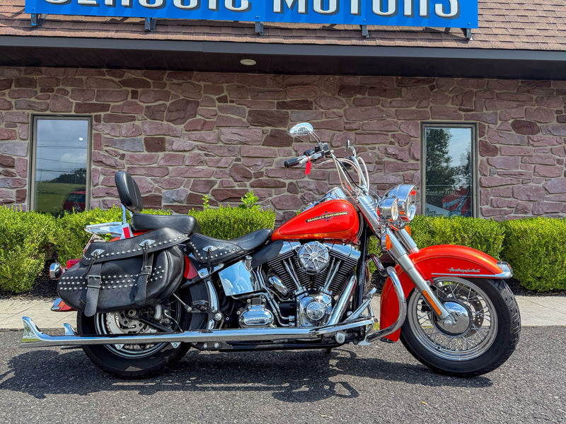 Harley-Davidson Motorcycle 2012 Harley-Davidson Softail Heritage Classic FLSTC 103" 6 Speed, Fishtail Duals, & Only 12,243 Miles! $10,995