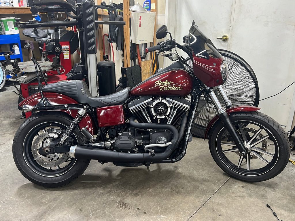 Harley-Davidson Motorcycle 2014 Harley-Davidson Dyna Street Bob FXDB 103" Hard Candy Red Low Miles One owner w/ Tons of Extras! $10,995