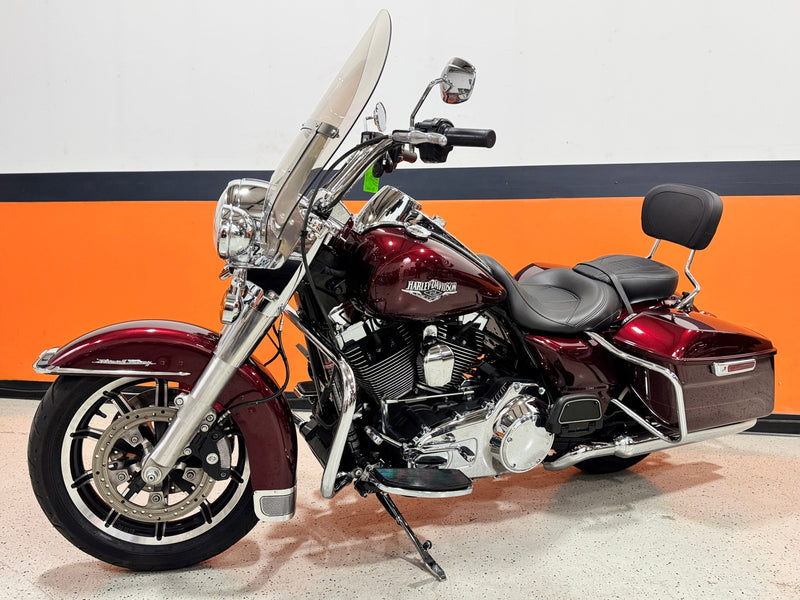 Harley-Davidson Motorcycle 2014 Harley-Davidson Road King FLHR One Owner Low Miles Mysterious Red Sunglo! $11,995