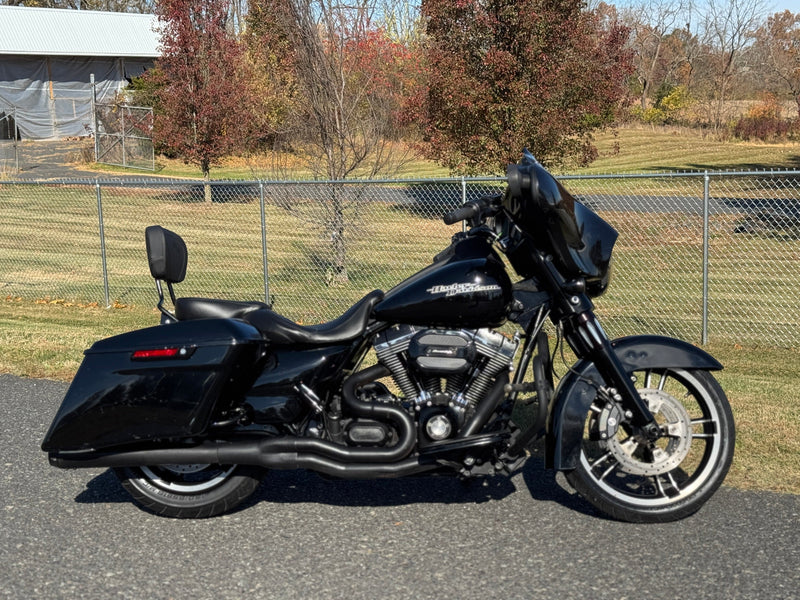 Harley-Davidson Motorcycle 2014 Harley-Davidson Street Glide FLHX Blacked Out One Owner w/ Bassani Exhaust! $12,995