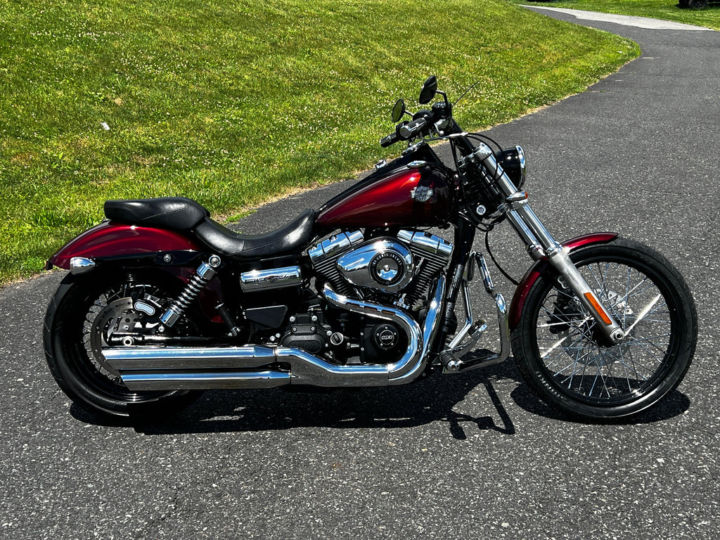 Harley-Davidson Motorcycle 2015 Harley-Davidson Dyna Wide Glide FXDWG 103" One Owner w/ Extras! $9,995
