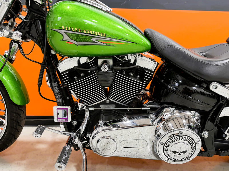 2015 Harley Davidson FXSB Softail Breakout Radioactive Green One