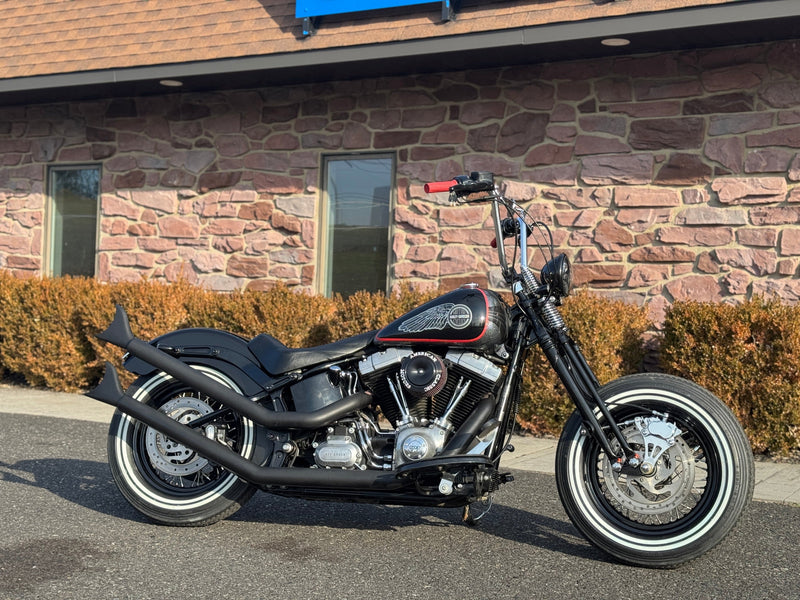 Harley-Davidson Motorcycle 2015 Harley-Davidson Softail Slim FLS 103" 6-Speed Custom Springer Bobber Build!! $12,995